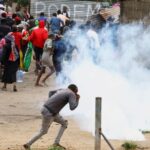 Police open fire at political protests in Mozambique