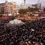 Thousands protest in Spain’s Valencia over handling of deadly floods