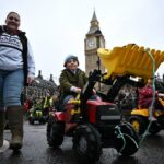 British farmers protest against ‘tractor tax’ on inheritance