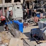 Conditions severely worsen in the destroyed shelters of Khan Younis