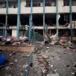 Israeli attack targets Gaza school sheltering displaced Palestinians