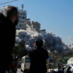 Israel ramps up attacks on Lebanon as officials study US ceasefire plan