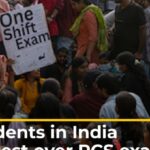 Indian students protest civil service exam test changes