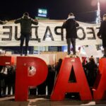 Thousands protest in Serbia as anger mounts over train station accident