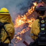 Before and after photos show scale of destruction from LA wildfires