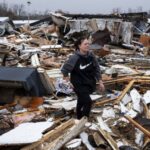 Tornado watch continues as deadly US storms claim at least 35 lives