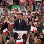 Centrist Trzaskowski leads first round in Poland’s tight presidential poll