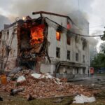 Russia shoots down 10 Ukrainian drones targeting Moscow