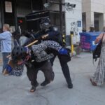 US police, protesters clash in Los Angeles following immigration raids