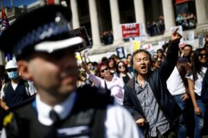 UK blasts Hong Kong rewards for help to catch activists overseas
