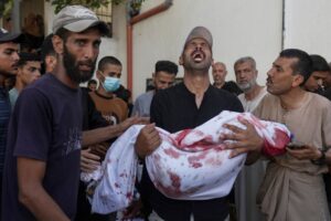 Israeli forces kill Palestinian children near water distribution point