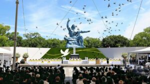 Nagasaki cathedral bells to ring together since US atomic bombing of Japan