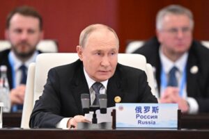 Putin blames West for Ukraine war at China-led SCO summit