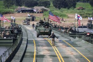 North Korea slams ‘dangerous’ drills by US, Japan, South Korea