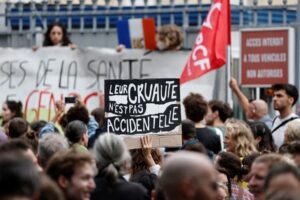Hundreds arrested as ‘Block Everything’ protests grip France