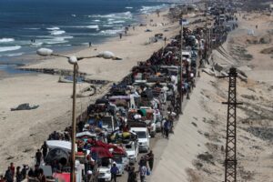 Mass displacement in Gaza as Israeli ground invasion intensifies