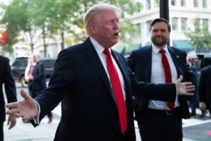 Trump says signature on birthday note to Jeffrey Epstein is not his