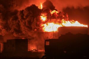 Israel launches series of strikes on Yemen’s Red Sea port Hodeidah