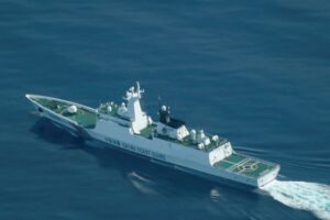 Chinese, Philippine ships collide near disputed shoal in South China Sea