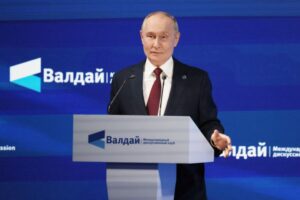 Putin warns of harsh response to ‘Europe’s militarisation’