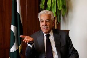 Pakistan minister warns of ‘open war’ with Afghanistan if peace talks fail