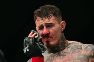 Aspinall-Gane UFC 321 title fight ruled no contest after eye poke