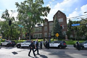 What is nihilistic violent extremism, blamed for most mass shootings in US?