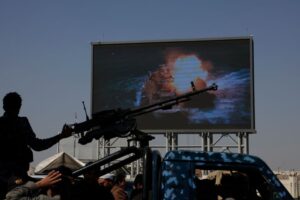 UK military says ship ablaze after being struck off coast of Yemen