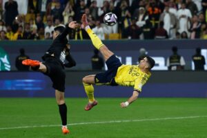 Cristiano Ronaldo scores superb bicycle kick in Al Nassr win