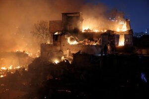 Devastating fire leaves thousands homeless in Dhaka’s Korail shantytown