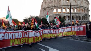 Tens of thousands rally in Europe, demanding justice over Israel’s Gaza war