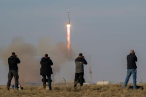 Russian space agency says cosmodrome damaged after joint launch with US