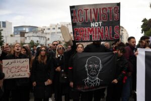 ‘Enough repression’: Thousands of Tunisians protest against Kais Saied