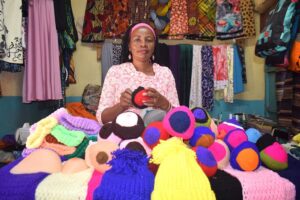 The Kenyan woman confronting cancer stigma with knitted breast prostheses