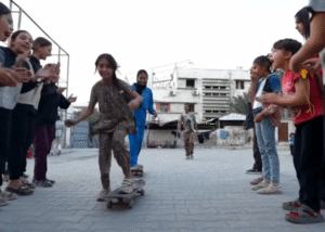 Skateboarding helps Gaza children with trauma amid ruins, adds rare joy