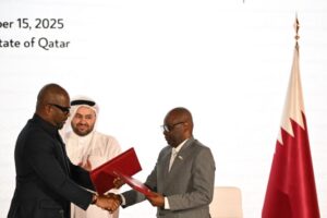 Qatari emir arrives in DR Congo after Rwanda visit