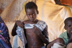 Hundreds of children ‘terrified’ and alone after fleeing Sudan’s el-Fasher