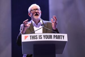 Corbyn’s new party faces crisis as cofounder skips first day of conference