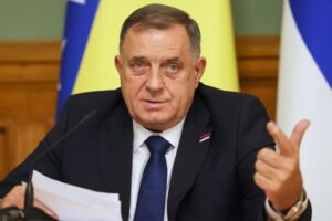 Bosnia’s top court upholds political ban on Bosnian Serb leader Dodik