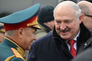 Russia using Belarus territory to bypass Ukraine’s defences, says Zelenskyy