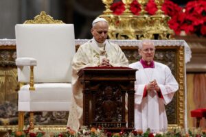 Pope Leo laments suffering of Gaza Palestinians in first Christmas sermon
