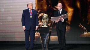 Trump wins FIFA’s new peace prize