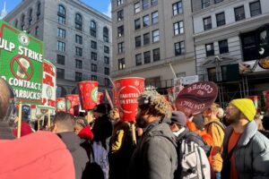 Starbucks, union workers face off as old tensions over wages spill over