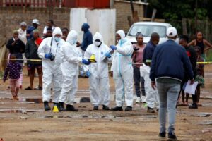 Eleven suspects arrested over deadly South African tavern shooting