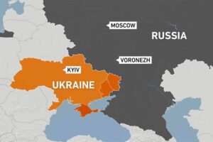 Ukrainian drone attack kills one in Russia’s Voronezh, local officials say