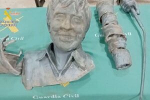 Missing statue of golf legend Ballesteros found chopped in pieces in Spain
