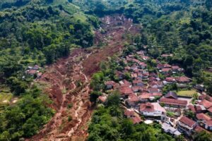 Seven dead, dozens missing after landslide in Indonesia’s West Bandung