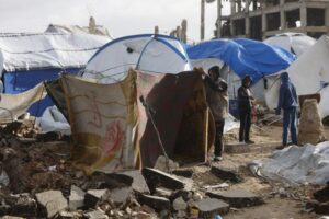 New storm to hit Gaza, piling on suffering for thousands of displaced