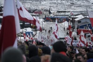 ‘Dangerous downward spiral’: European leaders slam Trump’s tariff threat