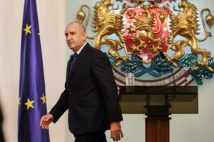 Bulgaria’s president says he is stepping down ahead of snap elections